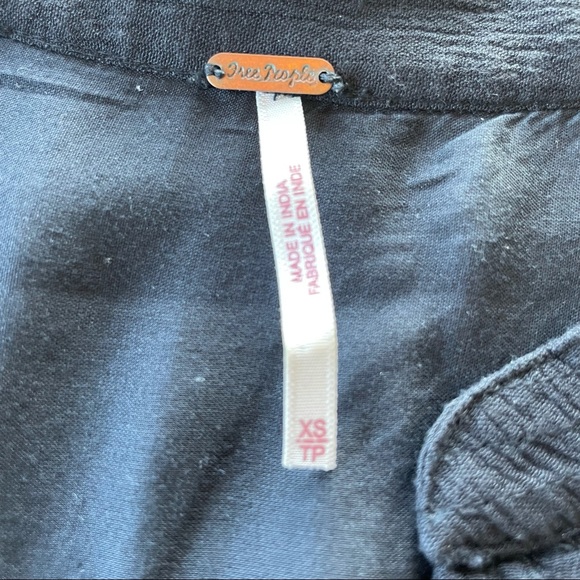 Free people embroidered tunic - black xs - Picture 8 of 8